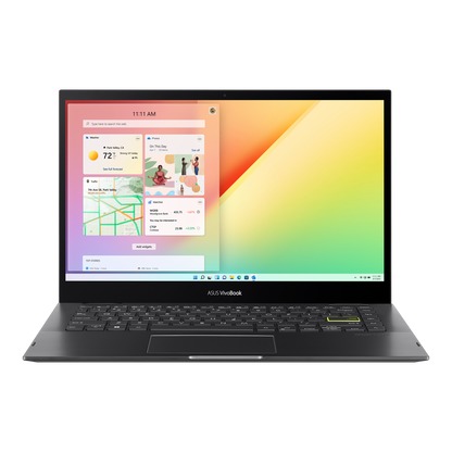 Asus Vivobook Flip 14" FHD Touch Screen Laptop 11th gen Intel Core i5-1135G7, 8GB RAM 512GB SSD, Windows 11  - Indie Black (Open Never Used)