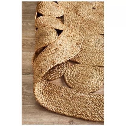 Atrium pilu natural rug 150 x 150cm Tristar Online