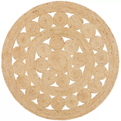 Atrium pilu natural rug 150 x 150cm Tristar Online