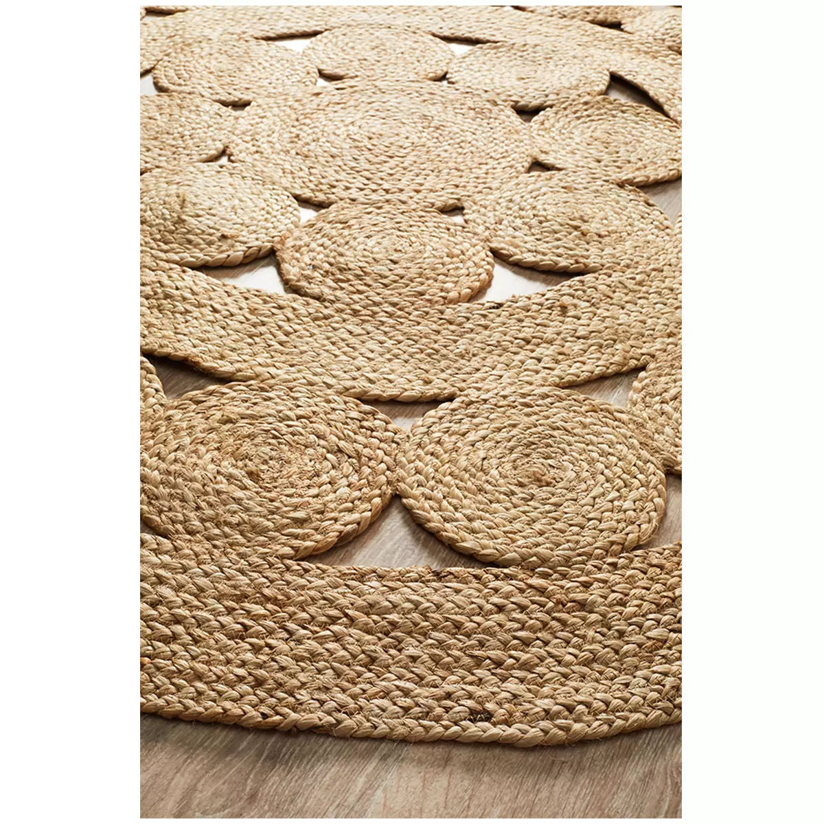 Atrium pilu natural rug 150 x 150cm Tristar Online