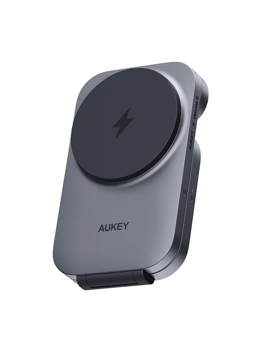 Aukey MagFusion Z Qi2 3-in-1 Foldable Magnetic Fast Wireless Charging Station (LC-MC312) Tristar Online