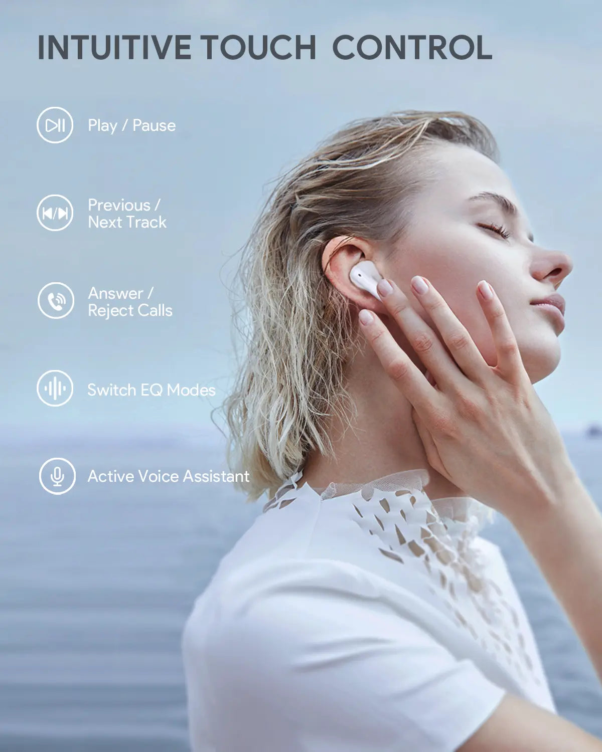 Aukey True Wireless Earbuds MOVE AIR (EP-M2) Tristar Online