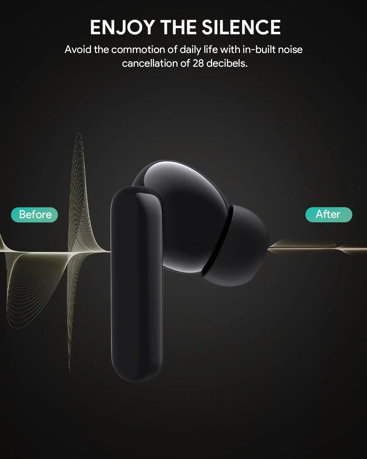 Aukey True Wireless Earbuds With Noise Cancelling MOVE MINI NC (EP-M1NC) Tristar Online