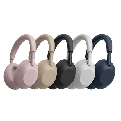 Sony WH-1000XM6 Premium Noise Cancelling Over-Ear Headphones - Black, Platinum Silver, Sand Stone ,Sand Pink, Blue - Acceptable - Refurbished SONY