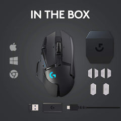 Logitech G502 Lightspeed Wireless Gaming Mouse with Hero 25K Sensor Logitech