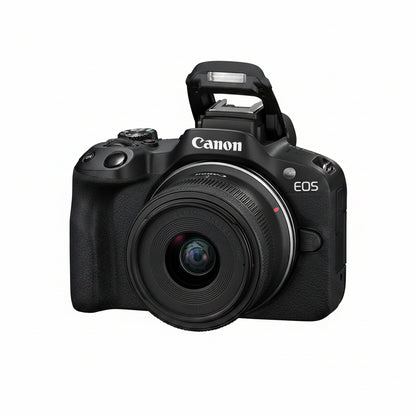 Canon EOS R50 with RF 18-45mm Kit Lens – 24.2MP Mirrorless Camera