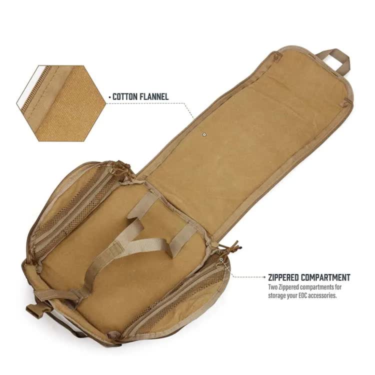 Black Tactical Helmet Bag & Utility Pouch - Padded MOLLE Gear Storage Carrier Tristar Online
