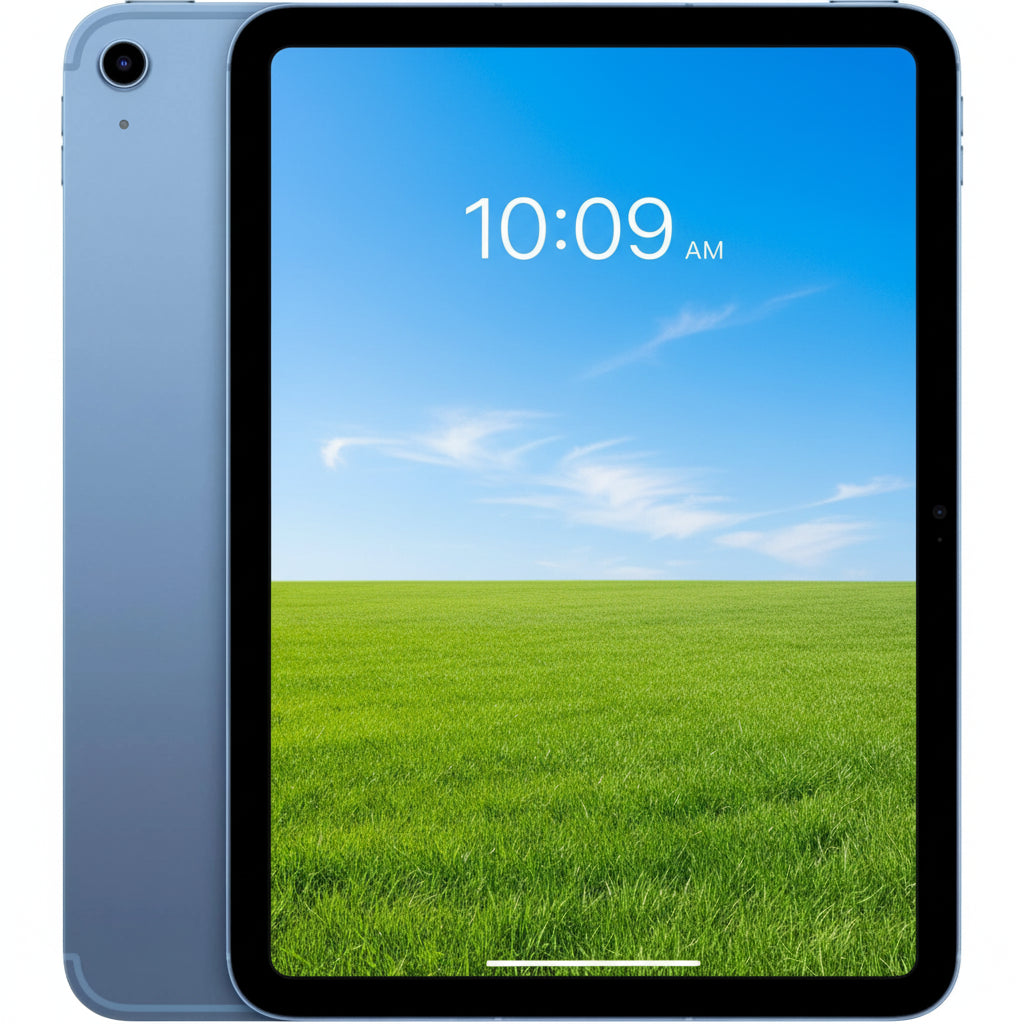 Apple IPad Gen10-64GB- Blue-Pristine- Refurbished Apple
