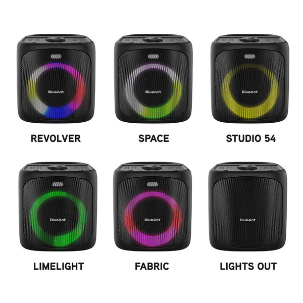 BlueAnt X4 Portable 50W Bluetooth Mini Party Speaker - Black (AU Version)