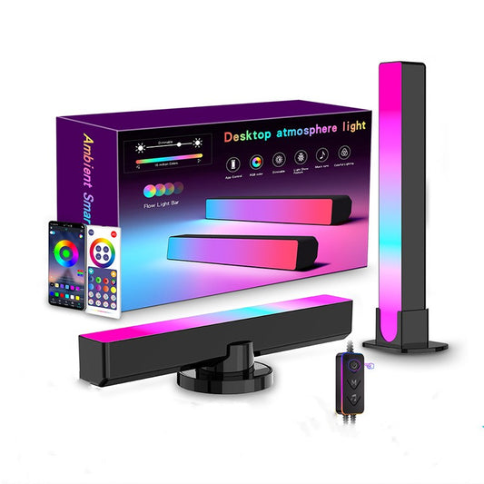 Bluetooth LED Light Bars Computer WiFi Atmosphere Ambient Light 2 Bars Tristar