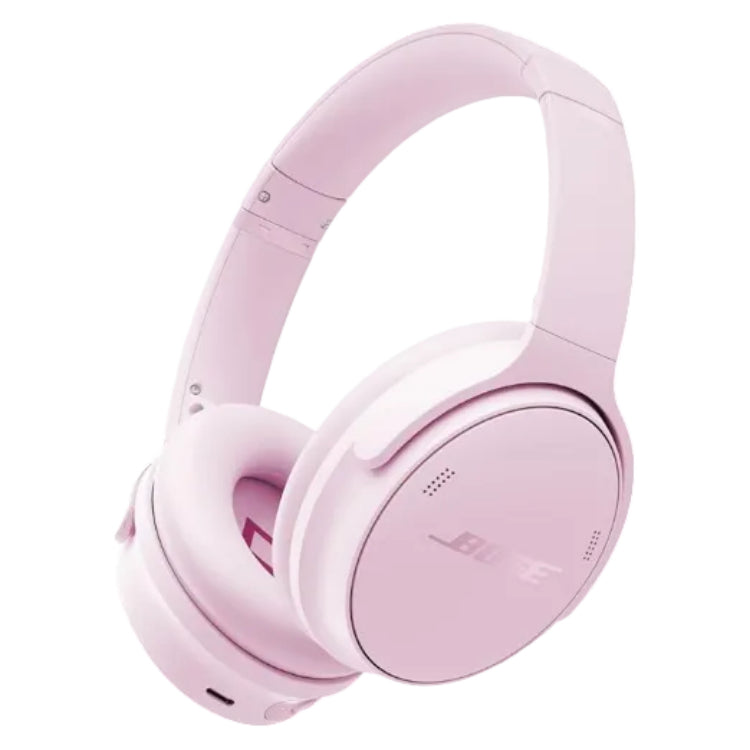 Bose QuietComfort Wireless Noise Cancelling Over-Ear Headphones, Black, White Smoke, Sandstone, Petal Pink, Twilight Blue - Petal Pink