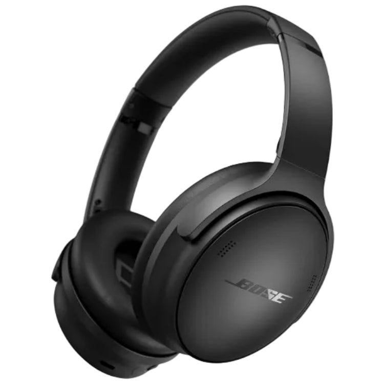 Bose QuietComfort Wireless Noise Cancelling Over-Ear Headphones, Black, White Smoke, Sandstone, Petal Pink, Twilight Blue - Black