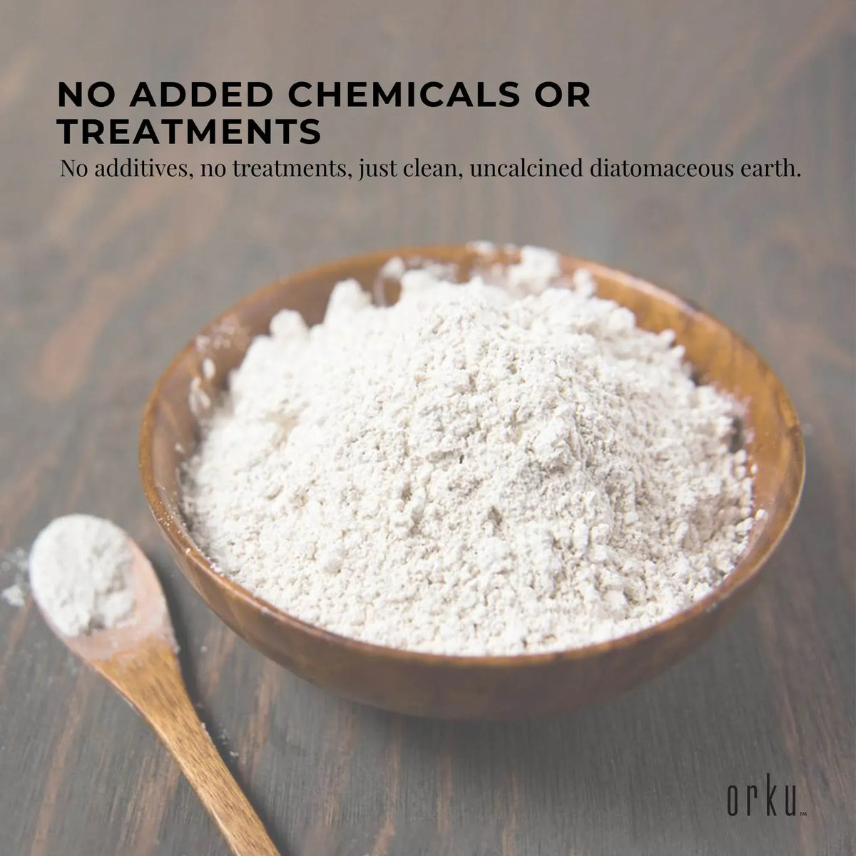 Orku 10Kg Fossil Shell Flour - Livestock Garden Diatomaceous Earth Bulk