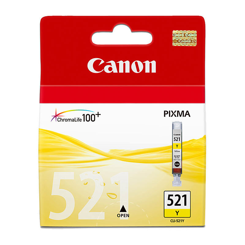 Canon CLI521 Yellow Ink Cart Canon