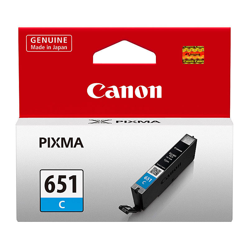 Canon CLI651 Cyan Ink Cart Canon