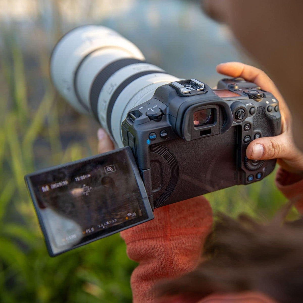 Canon EOS R5 Body With R Mount Adapter Canon