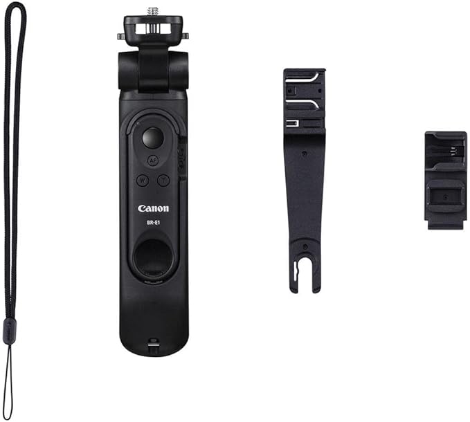 Canon EOS R50 Creator Bundle with Lens, Grip & Mic – Black Canon