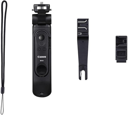 Canon EOS R50 Creator Bundle with Lens, Grip & Mic – Black Canon