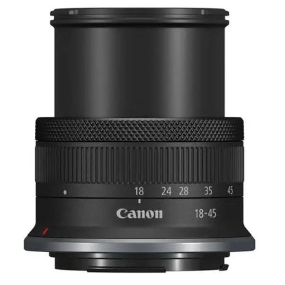 Canon EOS R50 Creator Bundle with Lens, Grip & Mic – Black Canon