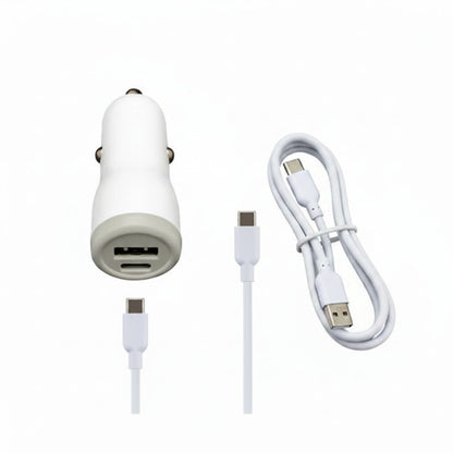 Telstra 2.4A USB Car Charger White - Fast & Reliable Car Charging Telstra