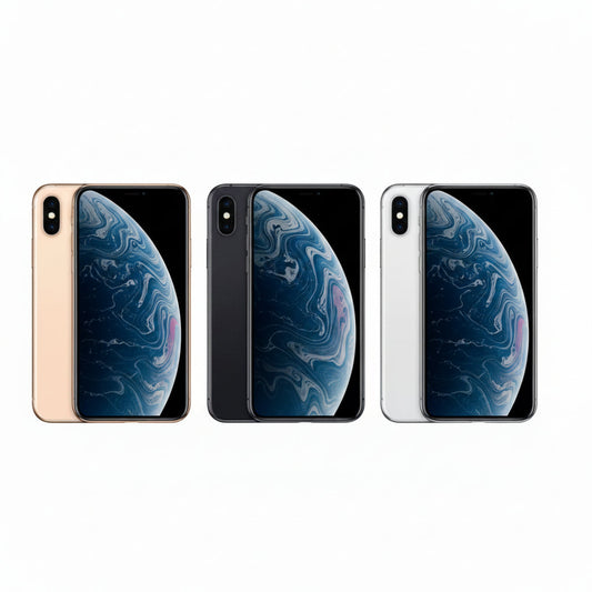 Apple iPhone XS MAX - 64GB, 256GB & 512GB - Gold, Silver, Space Gray - Good - Refurbished Apple