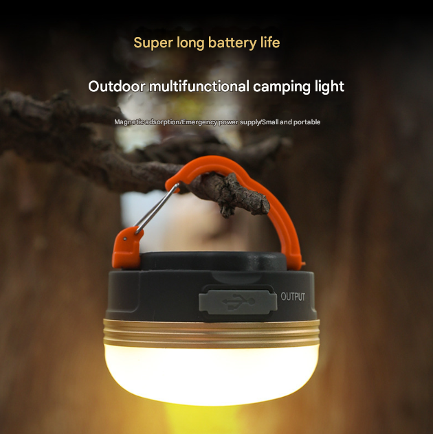 Compact Rechargeable LED Camping Lantern | 300 Lumen, 3 Modes, Magnetic Base & Power Bank Function Tristar Online