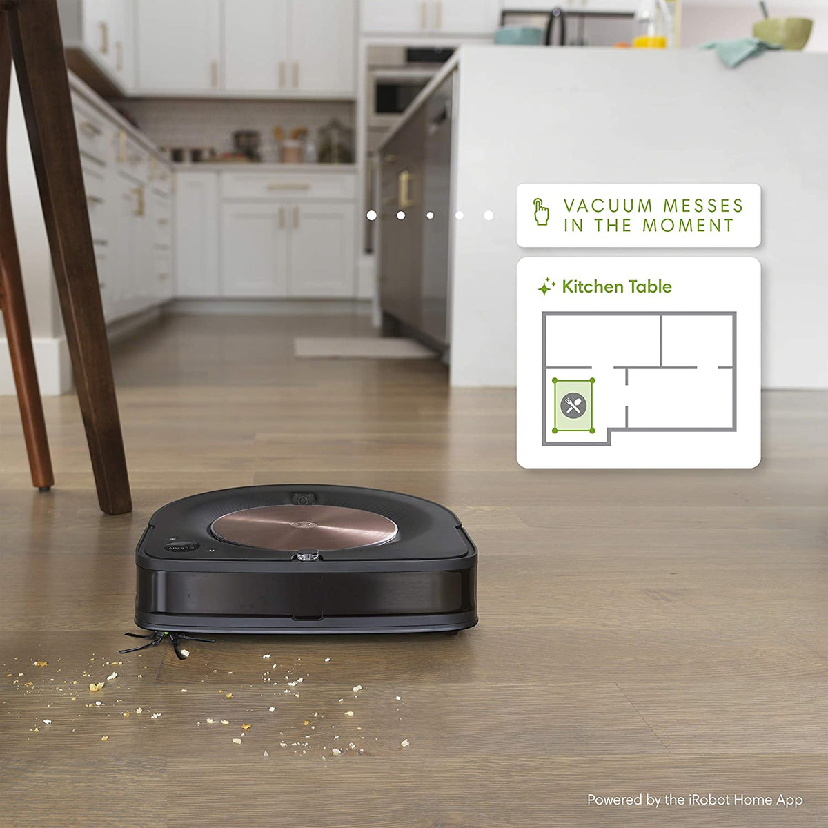 iRobot Roomba S9+ Plus Robot Vacuum Cleaner with Automatic Dirt Disposal - Black iRobot