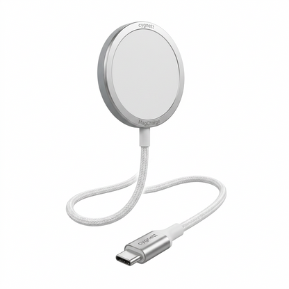 Cygnett Magnetic USB-C Cable 1.2m – White - Pristine - Refurbished Cygnett