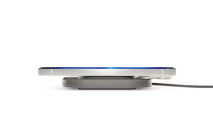 Cygnett ChargeBase 15W Fast Wireless Charger – Qi-Certified Charging Pad for iPhone/ Samsung & More - Open Never Used - (AU Version) Cygnett