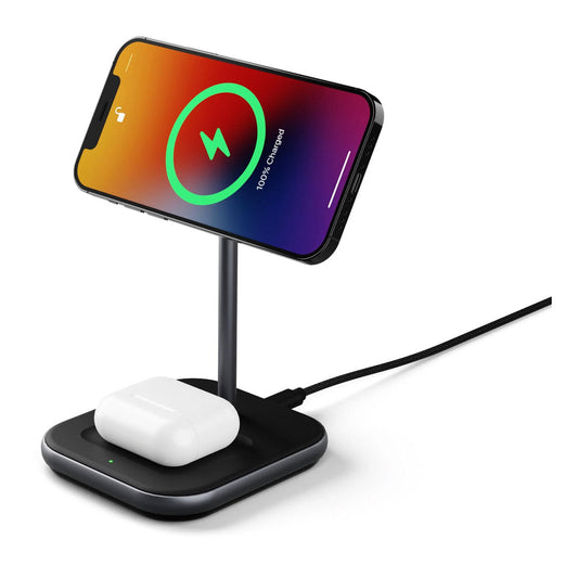 Cygnett ChargeBase Qi2.0 2-in-1 Magnetic Wireless Charger Cygnett