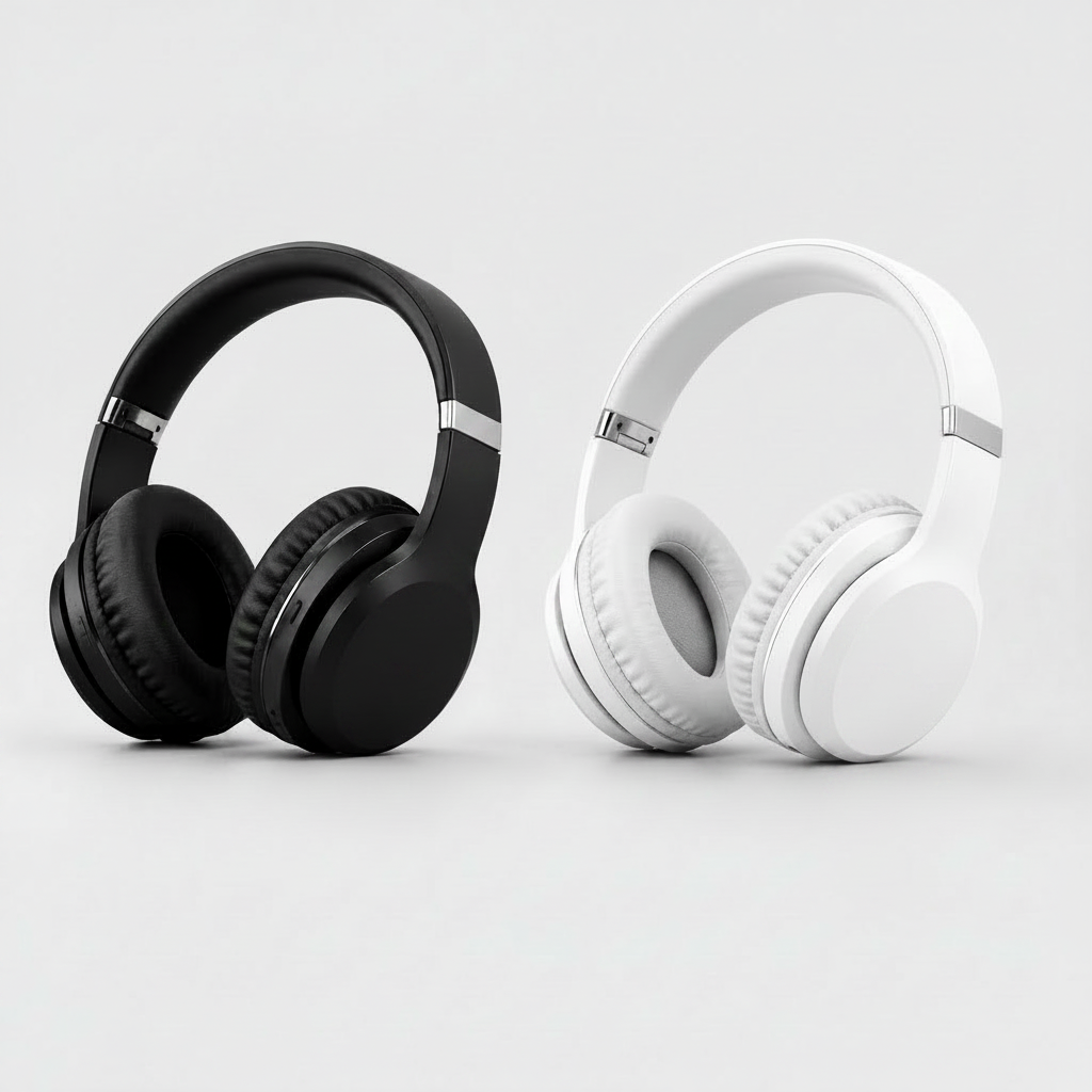 SPROUT Harmonic 4.0 BT Headphones – Wireless Bluetooth Over-Ear Headphones with Mic – Black, White- Pristine - Refurbished (Copy) SPROUT