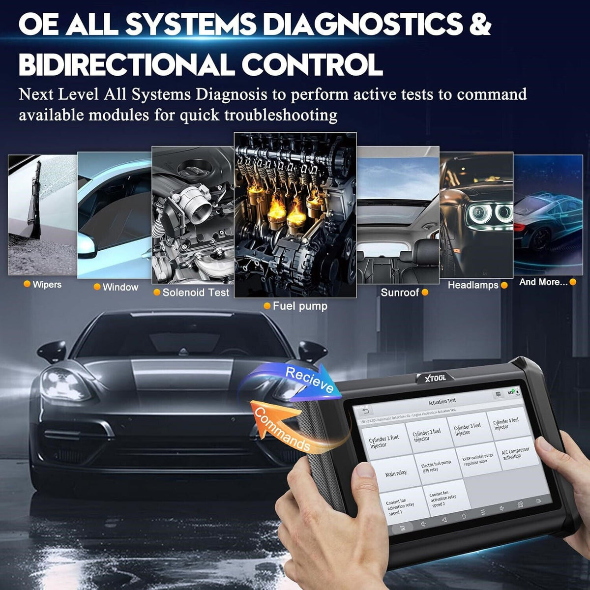 D7W Wireless OBD2 Scanner ECU Coding Key Programming Tristar Online