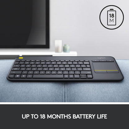 Logitech K400 Plus Wireless Keyboard with Touchpad (OPEN NEVER USED) Logitech