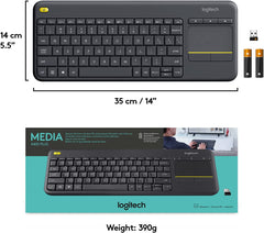 Logitech K400 Plus Wireless Keyboard with Touchpad (OPEN NEVER USED) Logitech