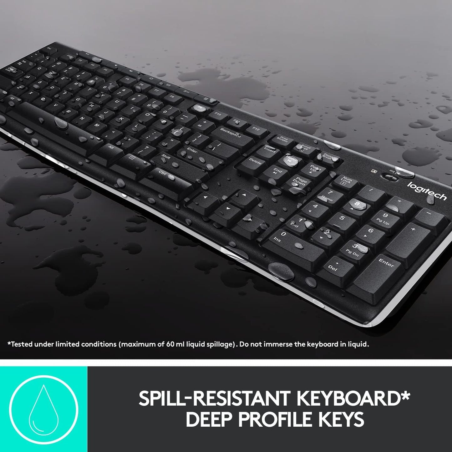 Logitech MK270 Wireless Keyboard and Mouse Combo Logitech