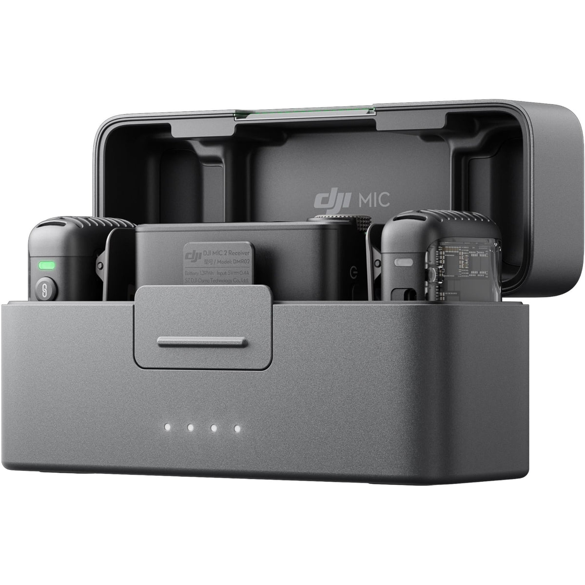 DJI Mic 2 (2TX + 1RX + Charging Case) - Black (AU Version) (Copy) DJI