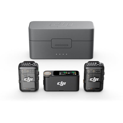 DJI Mic 2 (2TX + 1RX + Charging Case) - Black (AU Version) (Copy) DJI
