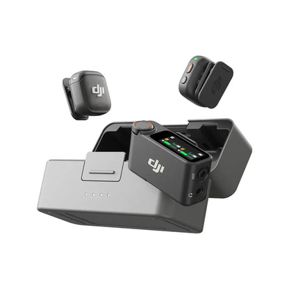 DJI Mic 3 (2 TX + 1 RX + Charging Case) - Black