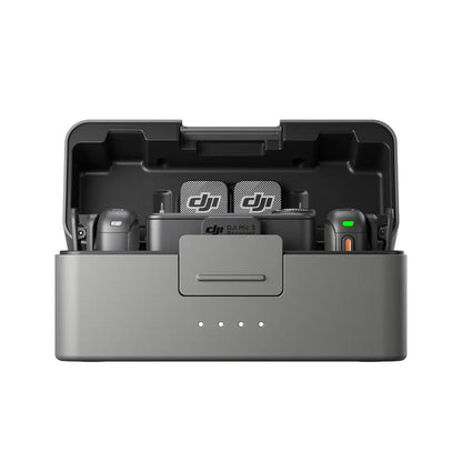 DJI Mic 3 (2 TX + 1 RX + Charging Case) - Black