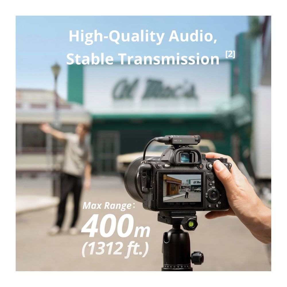 DJI Mic Mini - Ultralight Wireless Microphone System - Dual Transmitters, RX & Charging Case DJI