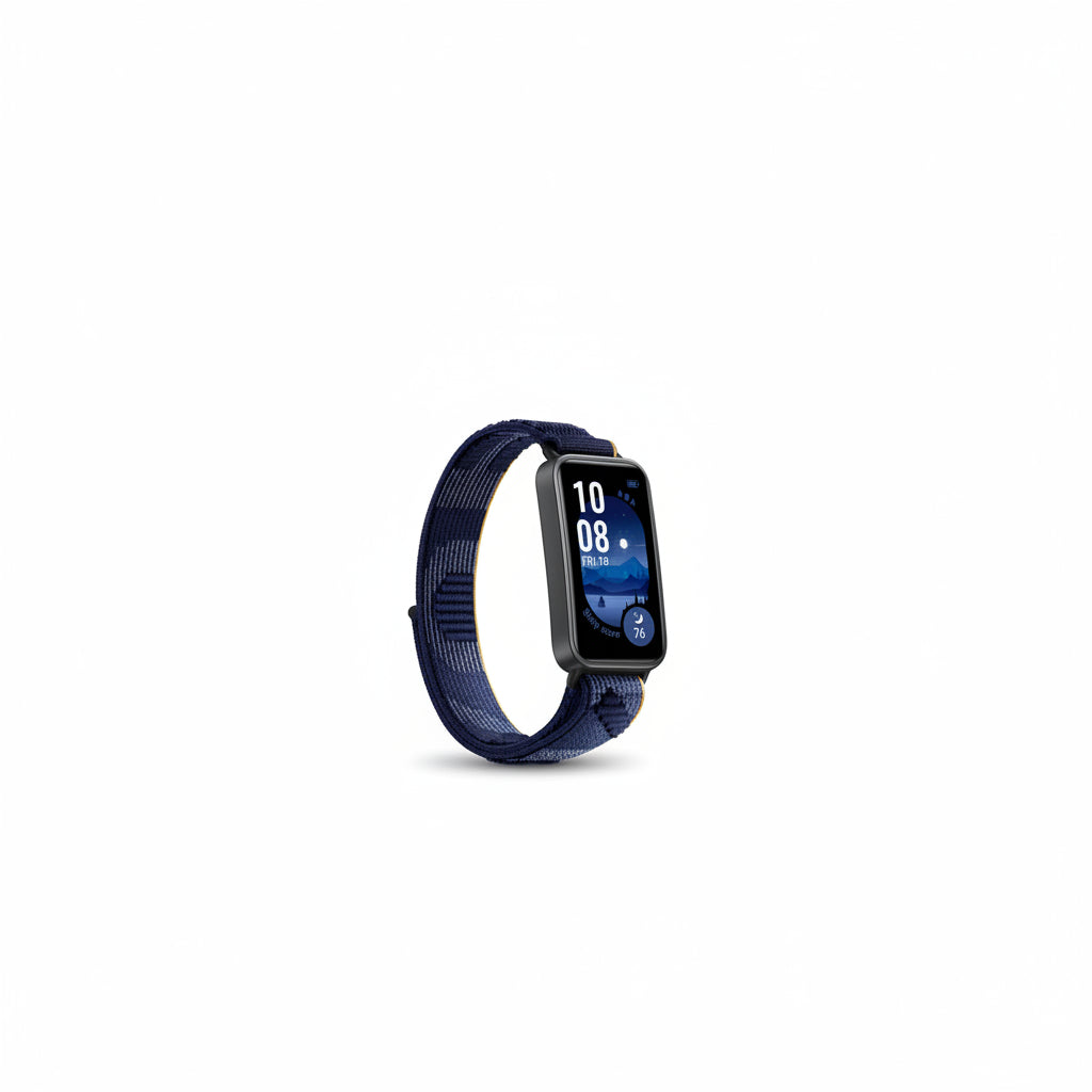 Huawei Band 9 - White, Starry Black, Pink, Yellow, Blue - Fluoroelastomer Strap - CN Version Huawei