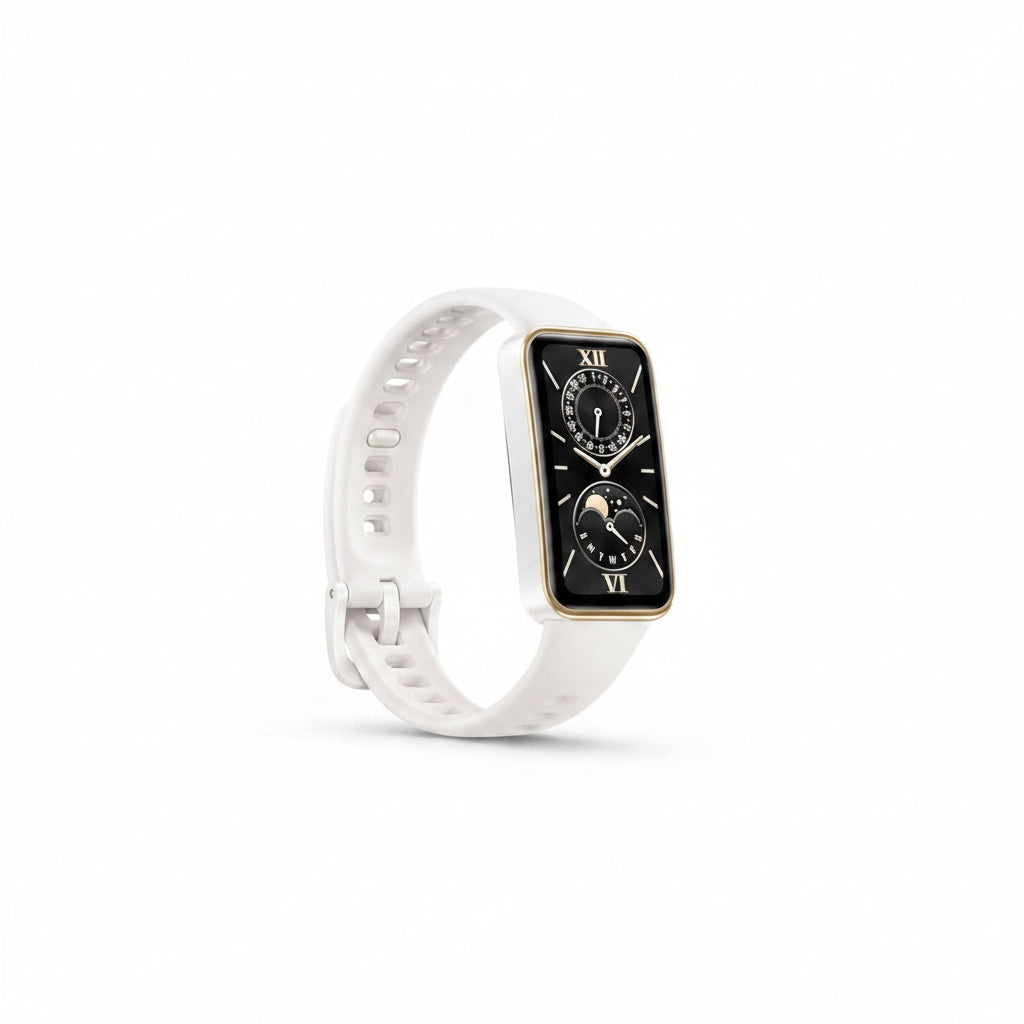 Huawei Band 9 - White, Starry Black, Pink, Yellow, Blue - Fluoroelastomer Strap - CN Version Huawei