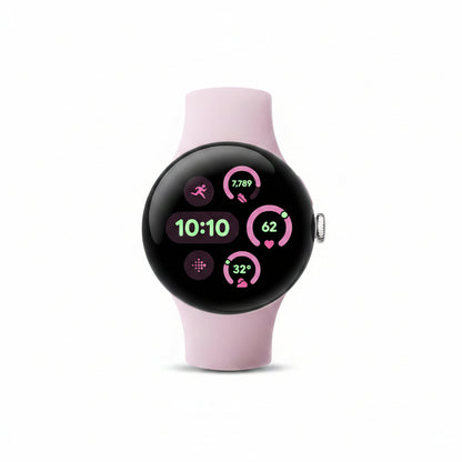Google Pixel Watch 3 41mm LTE - 32GB - Rose - Quartz Active Band Smartwatch