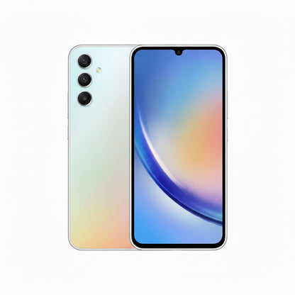 Samsung Galaxy A34 5G - 128GB/256GB - 6GB/8GB RAM - Awesome Lime, Graphite, Violet, Silver – 120Hz AMOLED Smartphone - Acceptable - Refurbished (Copy) Samsung