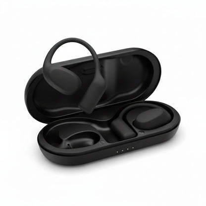 BlueAnt OpenX Open Wireless Earbuds - Black - Open-Ear Bluetooth Earbuds - Pristine - Refurbished BlueAnt