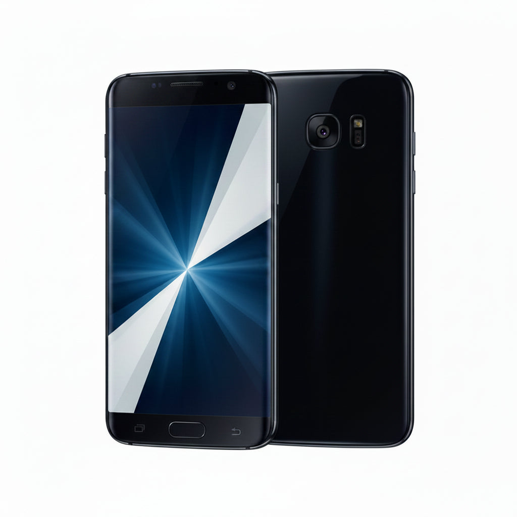 Samsung Galaxy S7 Edge - 32GB, 64GB, 128GB - Black – Dual Edge AMOLED Smartphone - Good - Refurbished Samsung