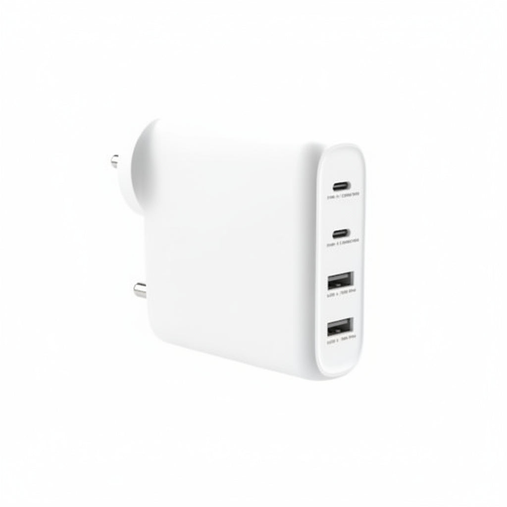 Sprout 100W Gan Wall Charger - Fast USB-C Multi-Device Charging Adapter - White Sprout