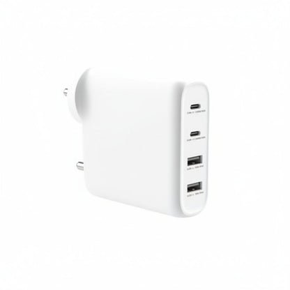 Sprout 100W Gan Wall Charger - Fast USB-C Multi-Device Charging Adapter - White Sprout