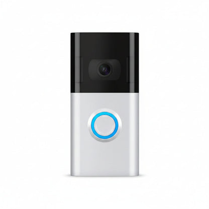 Ring Battery Doorbell 3rd Gen - White & Black - Wireless Video Doorbell Ring