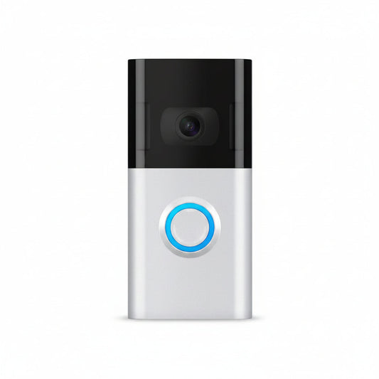 Ring Battery Doorbell 3rd Gen - White & Black - Wireless Video Doorbell Ring